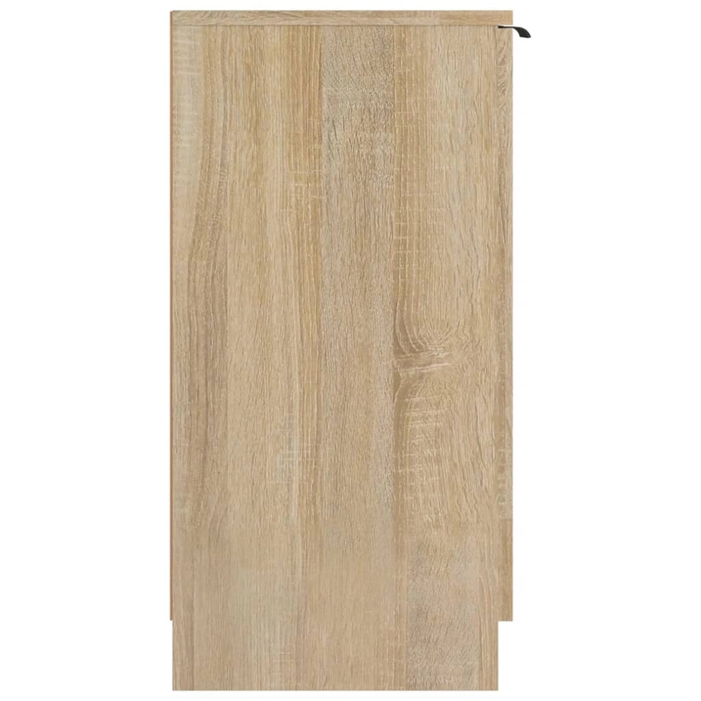 Scarpiera mobiletto portascarpe mobile per ingresso/corridoio/soggiorno legno Sonoma 59 x 35 x 70 cm marrone legno ingegnerizzato 02_0021705