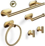 Set di Asciugamani 5 pezzi - Accessori Bagno Senza Fori