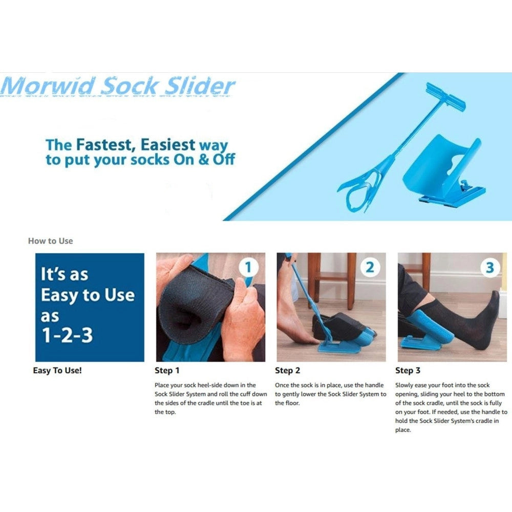Trade Shop - Infila Calzini Fai Da Te Facile E Veloce Da Usare Sock Slider Infilare Calze -