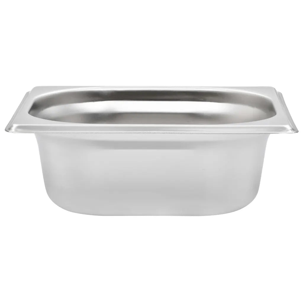 vidaXL Contenitori Gastronorm 12 pz GN 1/6 65 mm in Acciaio Inox