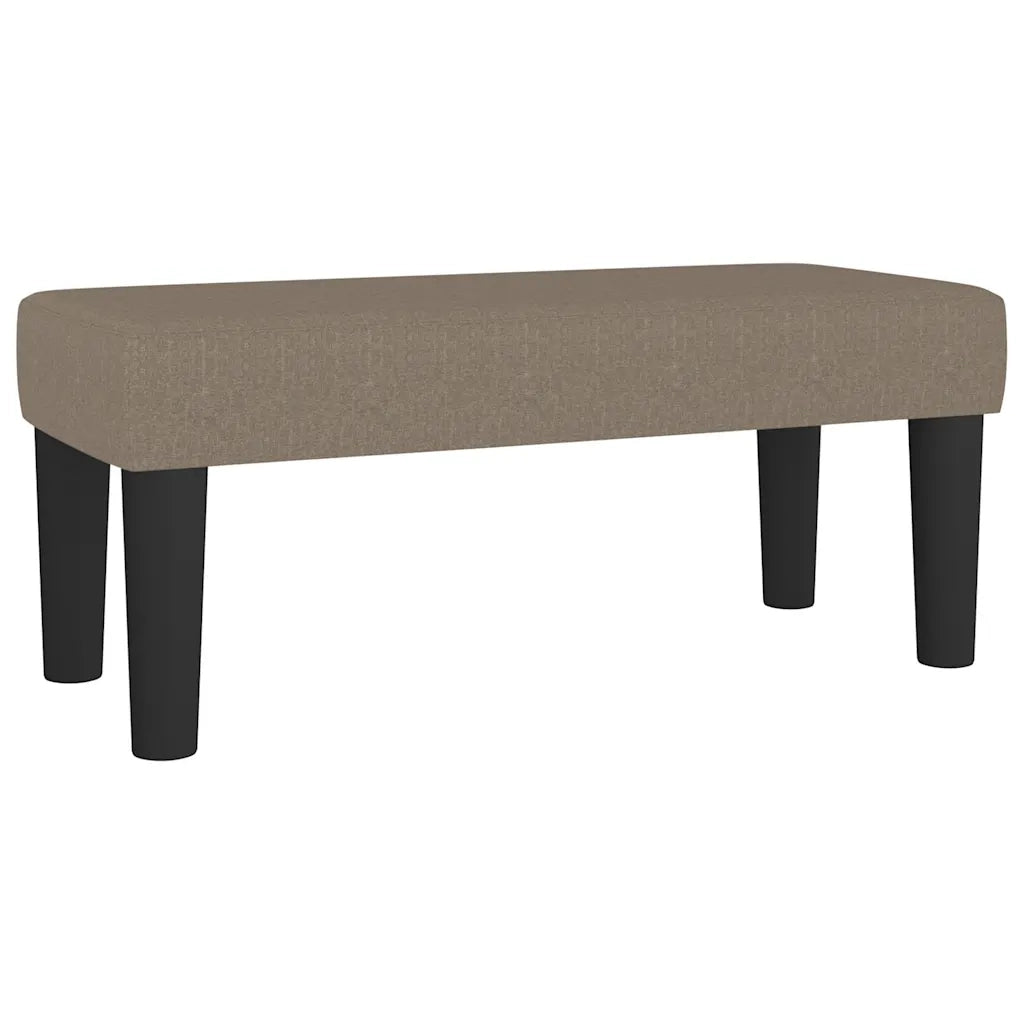 Giroletto a Molle con Materasso Tortora 120x190 cm in Tessuto 3270373