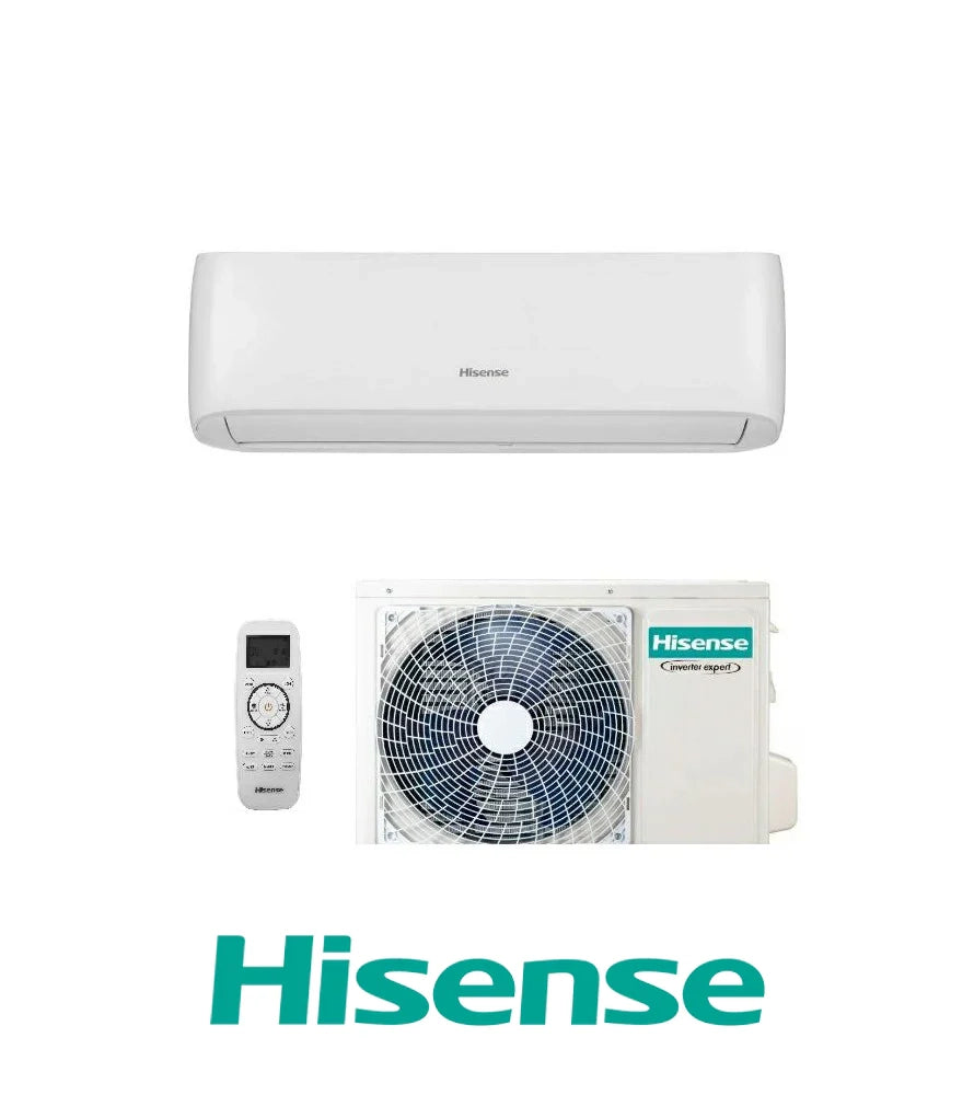 Climatizzatore  Hisense Serie EASY SMART 24000 Btu + Staffa + SCHEDA WIFI W4GX + Spray Igienizzante Inverter R-32 Wi-Fi Optional