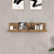 WHOUS Mensola da muro Chronos colore rovere 120x25x28 cm