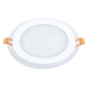 Trade Shop - Pannello Led Incasso Luce 3000k-6500k 12w Tondo Am-cr-12 Con Bordo Traparente 00649 -