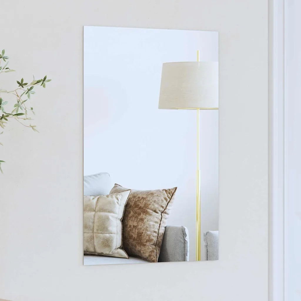 Specchio da parete Rettangolare 40 x 60 cm vetro temperato 42023023