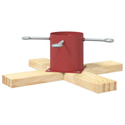 Supporto per Albero di Natale 1.73 Rosso 50 x 50 x 16 cm CFW5394150
