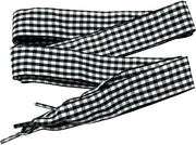 Viti per Scarpe 120 cm - Viti Pianeggiate - Disegno a Rete - Utilizzabili in Tutto - Per Scarpe da Ginnastica/Scarpe Sportive - 2,5 cm Larghezza - Cinture per Scarpe
