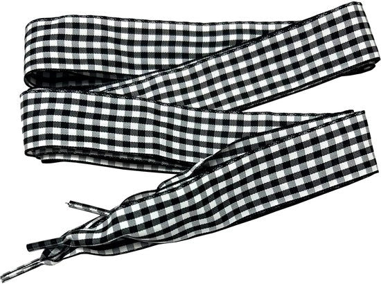 Viti per Scarpe 120 cm - Viti Pianeggiate - Disegno a Rete - Utilizzabili in Tutto - Per Scarpe da Ginnastica/Scarpe Sportive - 2,5 cm Larghezza - Cinture per Scarpe