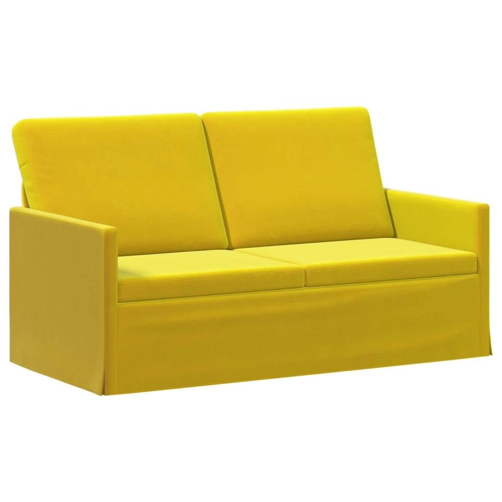 Set di divani 2 pcs Giallo Velluto (V) 3433210