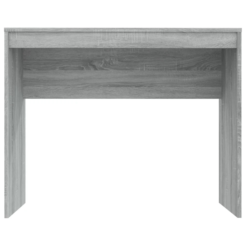 Scrivania | Tavolo da Ufficio Grigio Sonoma 90x40x72 cm in Legno Multistrato