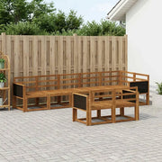 Set di divani da esterno 8 pcs Naturale