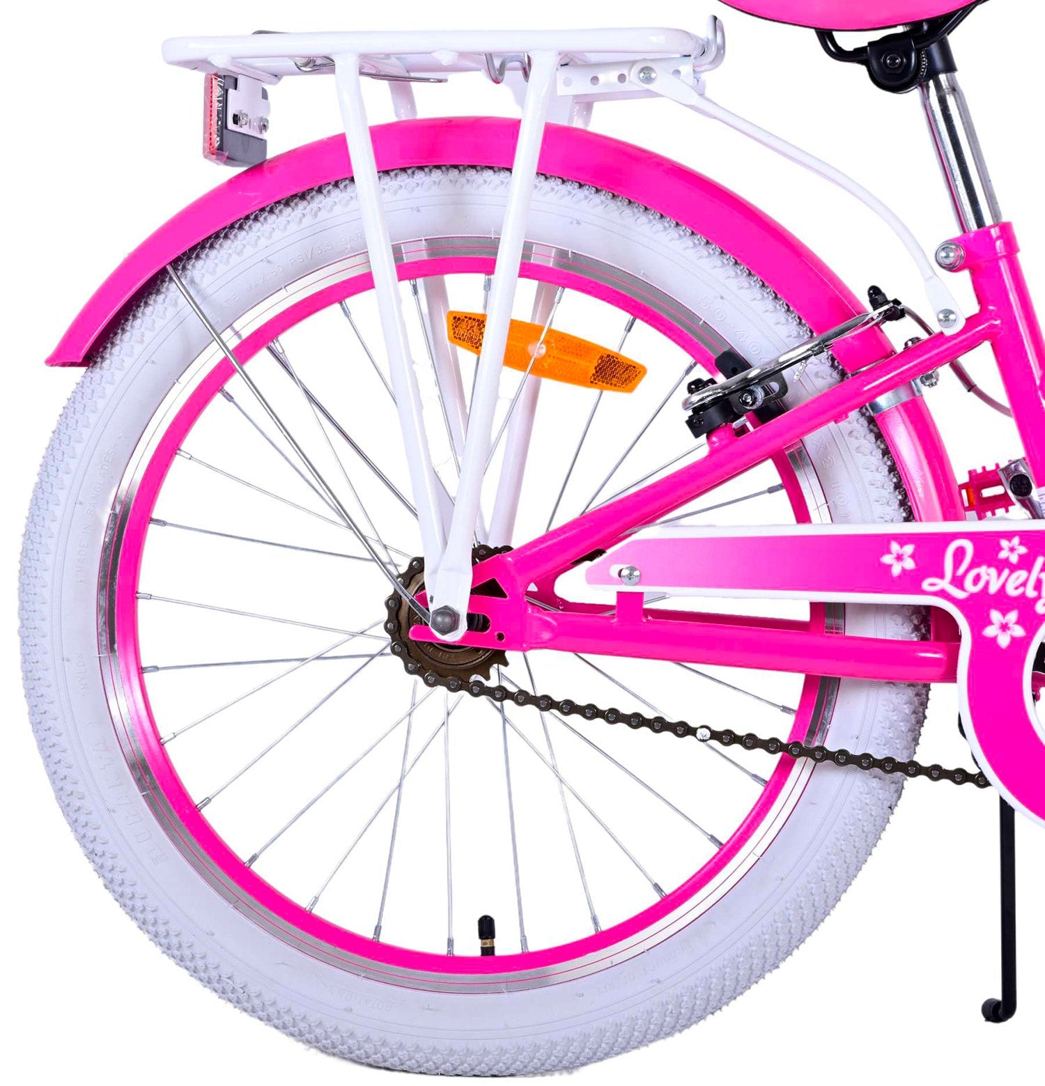 Bicicletta MTB Ragazza 20” 7V in Metallo Lovely Rosa
