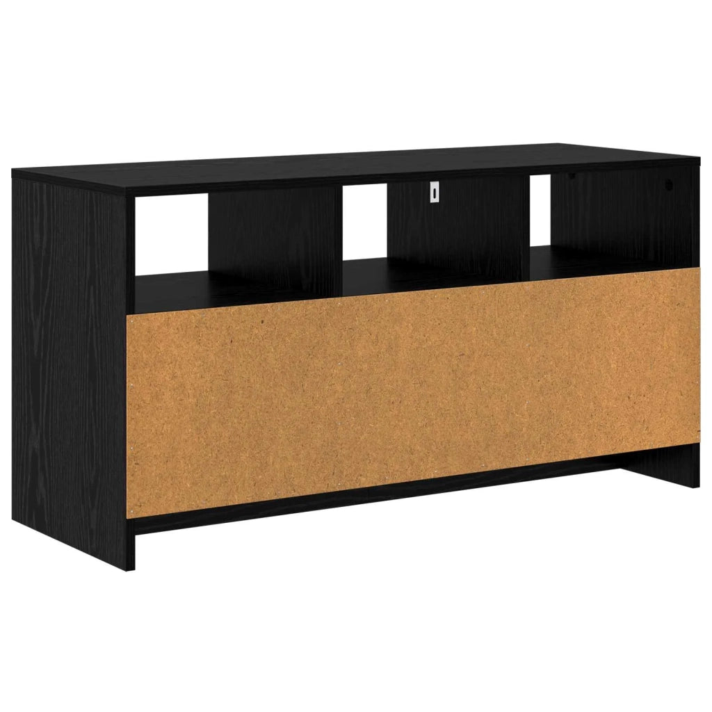 Mobile TV 102 x 37,5 x 52,5 cm Rovere Nero Legno ingegnerizzato 8017360