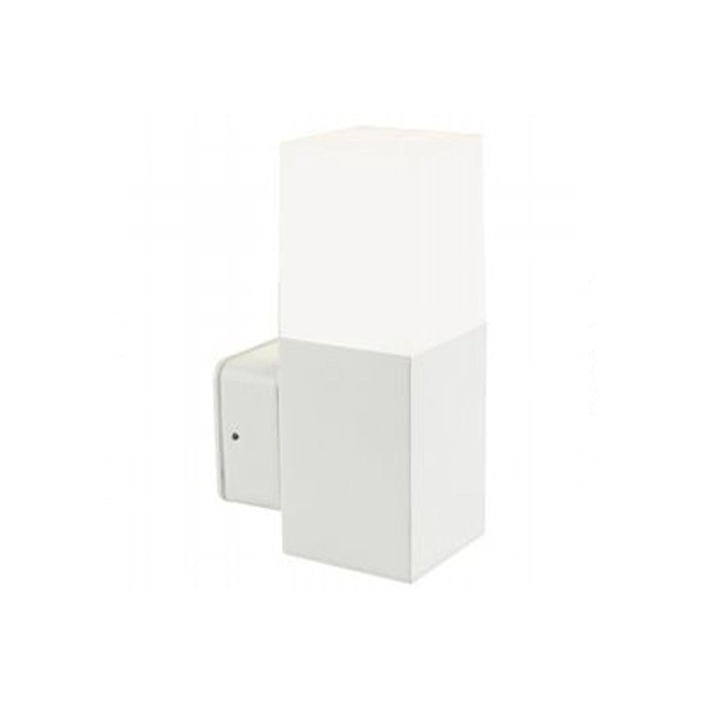 Applique Da Esterno Moderna Kube Alluminio E Termoplastica Bianco Led 7W 4000K