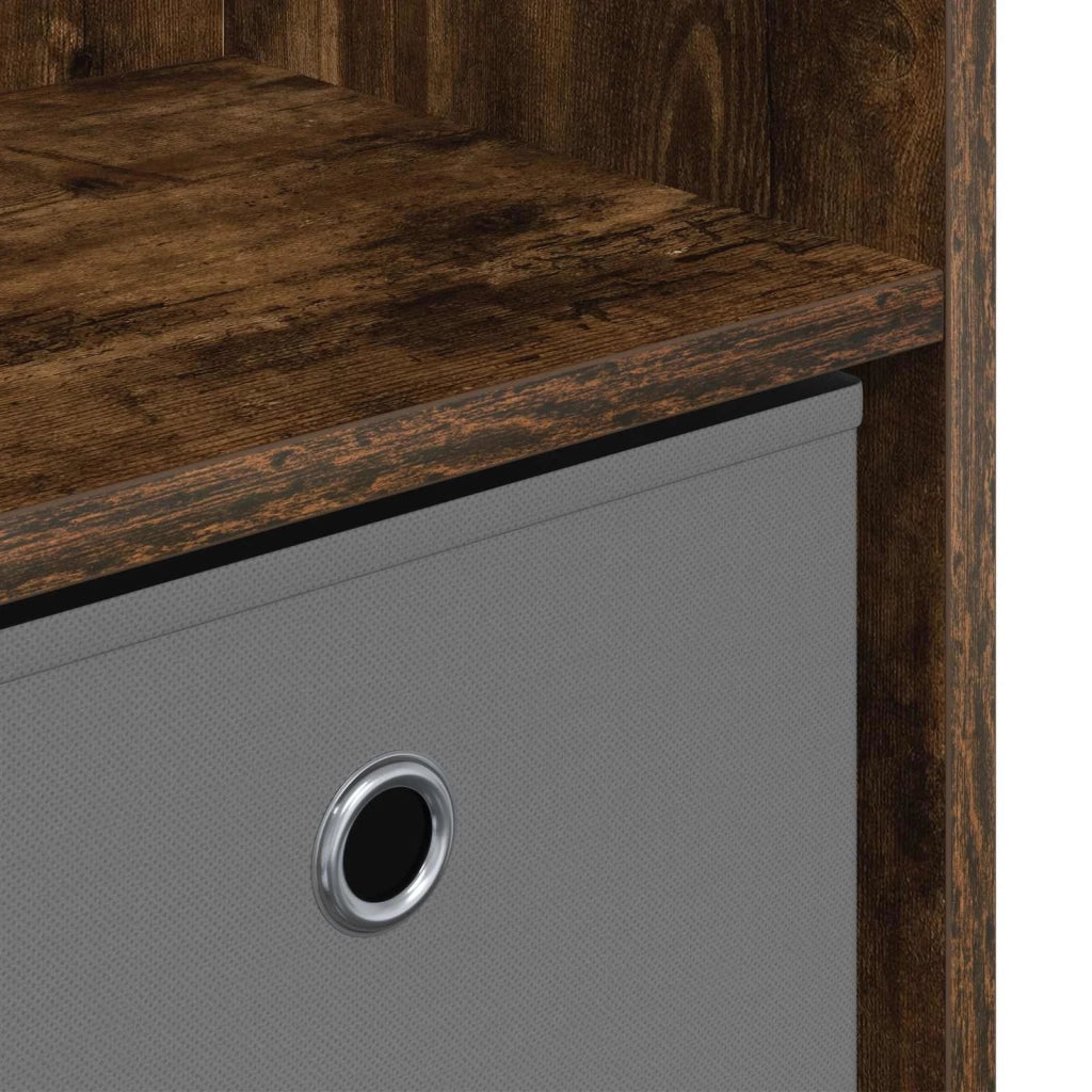 Credenza con cassetto Rovere fumé 88,5 x 27,5 x 63,5 cm 8000512