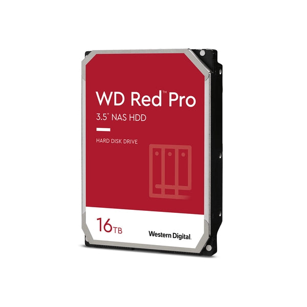 Western digital hdd red pro 16tb 3,5 7200rpm sata 6gb/s 256mb cache - WD161KFGX