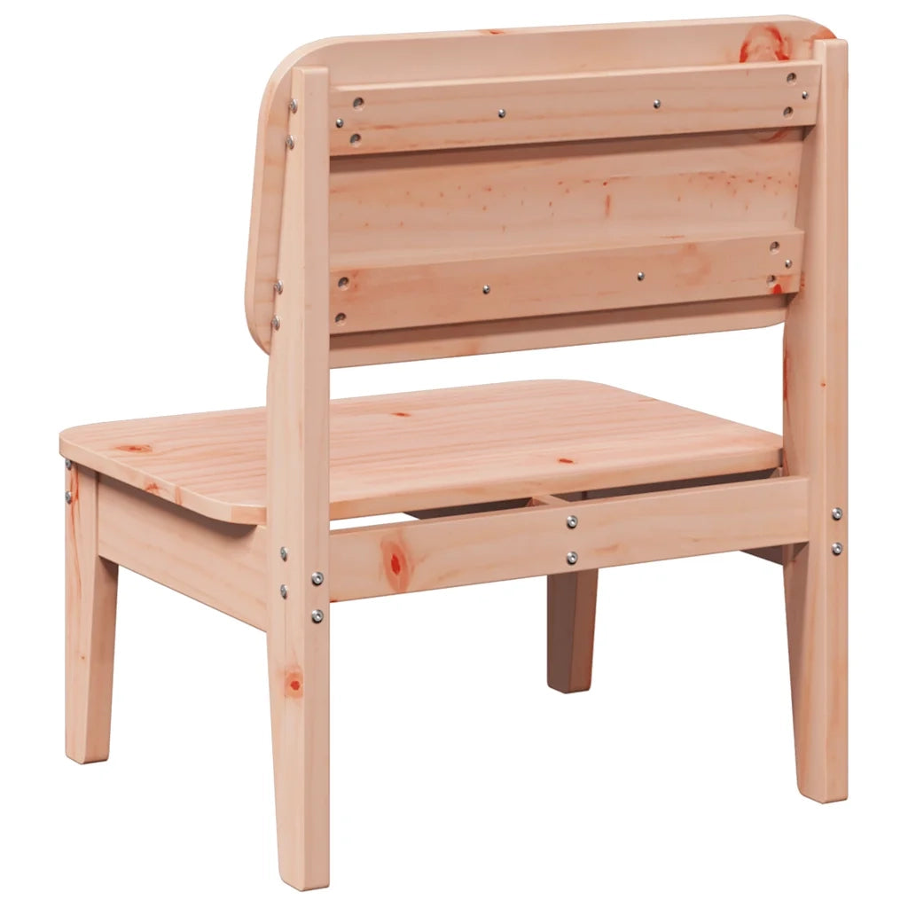 Sedia da Giardino 60x52,5x72 cm in Legno Massello di Douglas