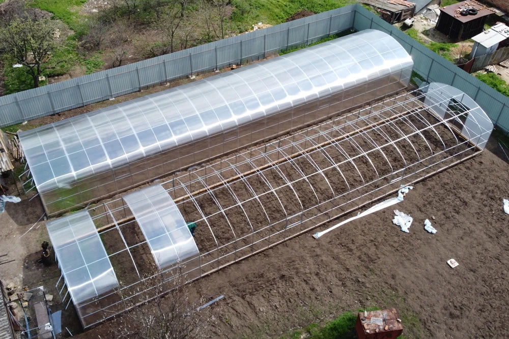 Serra da giardino HERCULES 5.5 x 4 m (22 m²), 10 mm con rivestimento in policarbonato