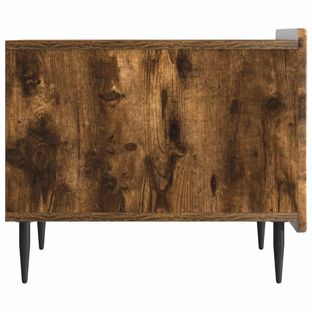 Tavolino da salotto con cassetto Rovere Fumo 49 x 50 x 42 cm 894510
