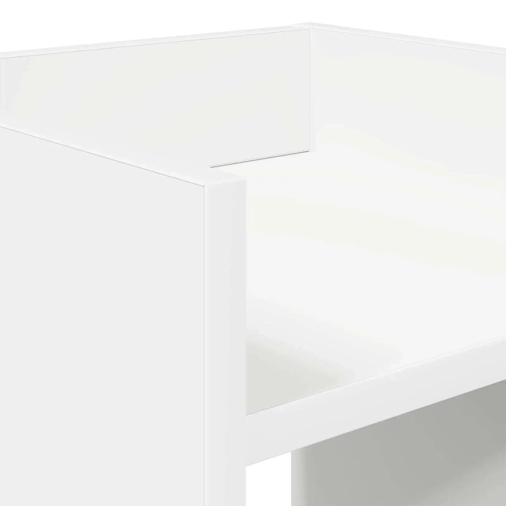 Supporto per piante 2 pz Bianco 30 x 30 x 100 cm 899563