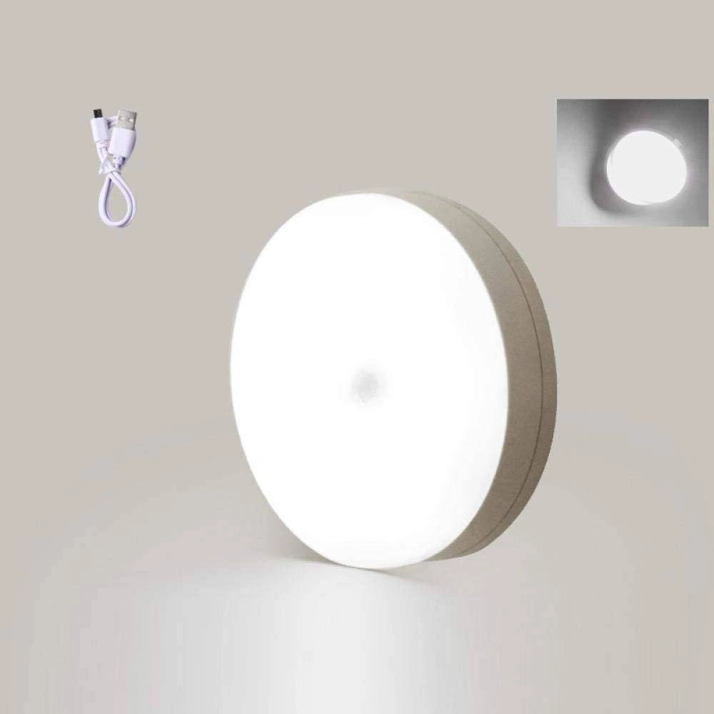 Trade Shop - Luce Notturna Per Bambini Lampada A Induzione Per Corpo Umano Senza Fili A Led - -bianco Naturale      -