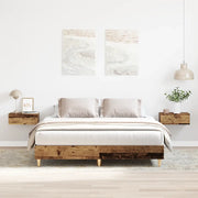 Giroletto senza Materasso Legno Antico 150x200 cm in Truciolato