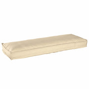 Cuscino Beige 120 x 40 x 8 cm Tessuto Oxford 42001641
