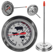 Termometro da cucina KADAX per carne, forno, affumicatore, griglia, arrostimento, sonda in acciaio inox