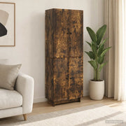 Set di armadi 2 pz Rovere Fumo Legno ingegnerizzato 3416363