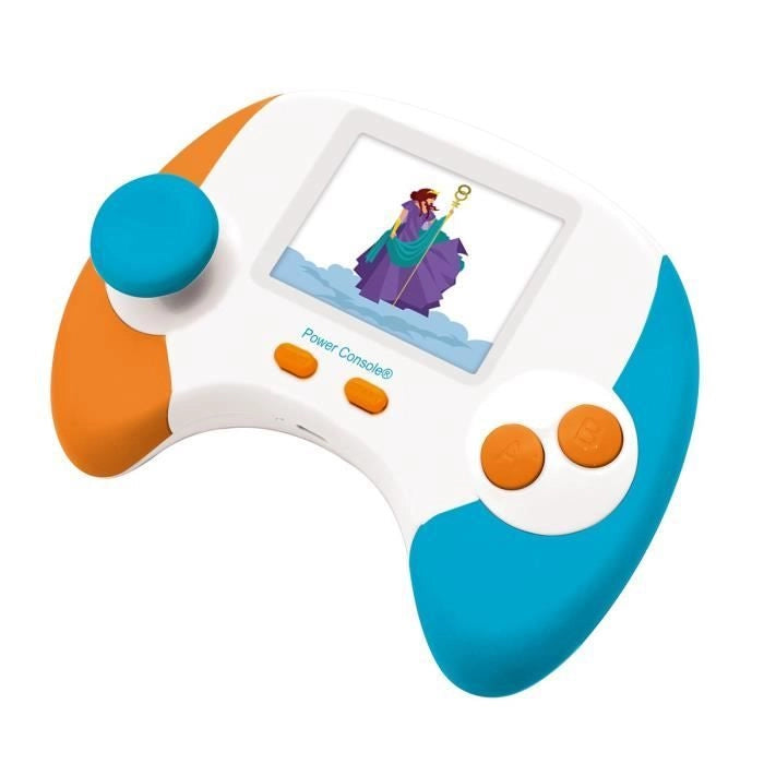 LEXIBOOK - Console didattica bilingue francese/inglese - Con schermo LCD da 2,8 pollici - arancione/blu -JCG100DPi1