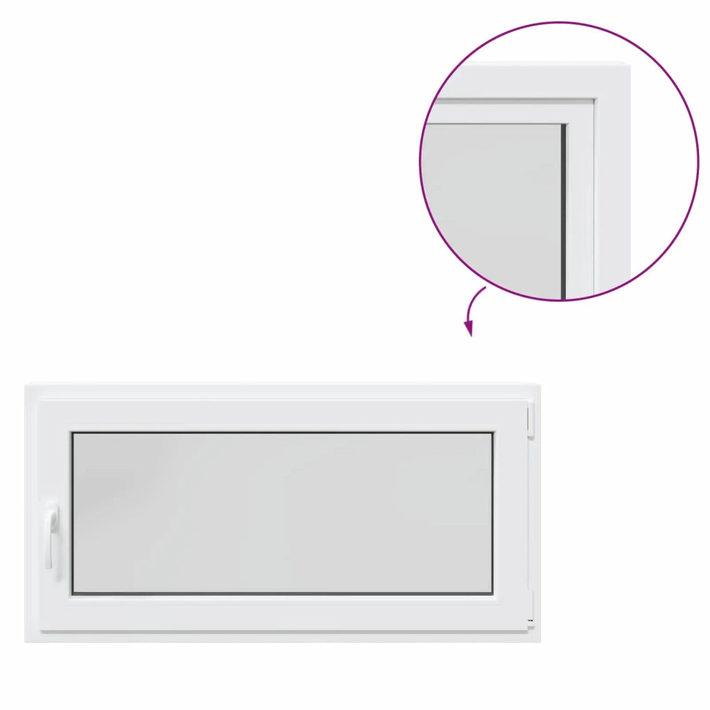 Finestra per Soffitta RISOR 50 x 55 cm PVC e Vetro 42047936