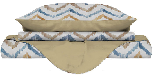 Copripiumino Singolo Double Face con Federe Stampato Hippy