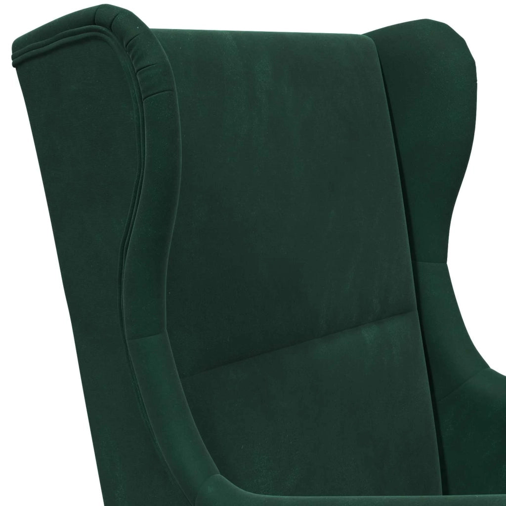 Poltrona | Sedia Relax Verde Scuro Velluto
