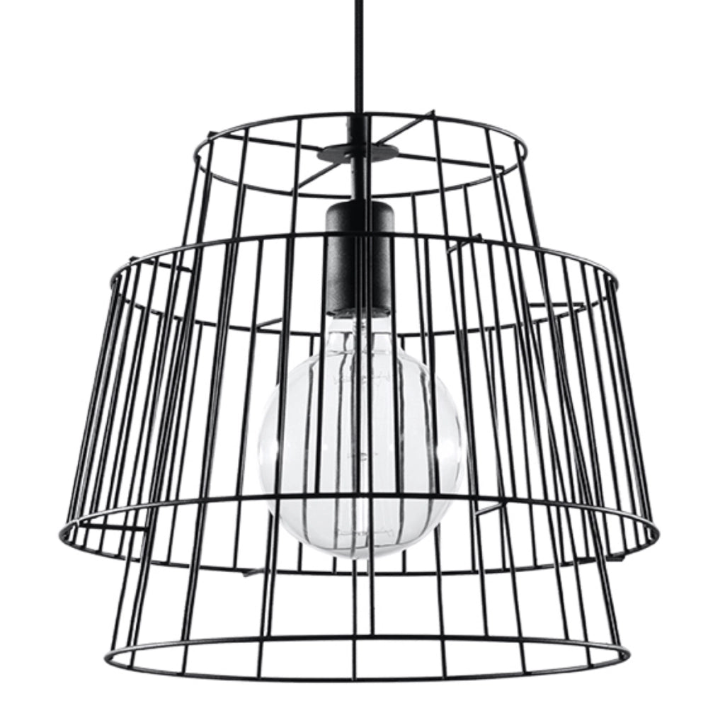 Lampada a sospensione GATE nero