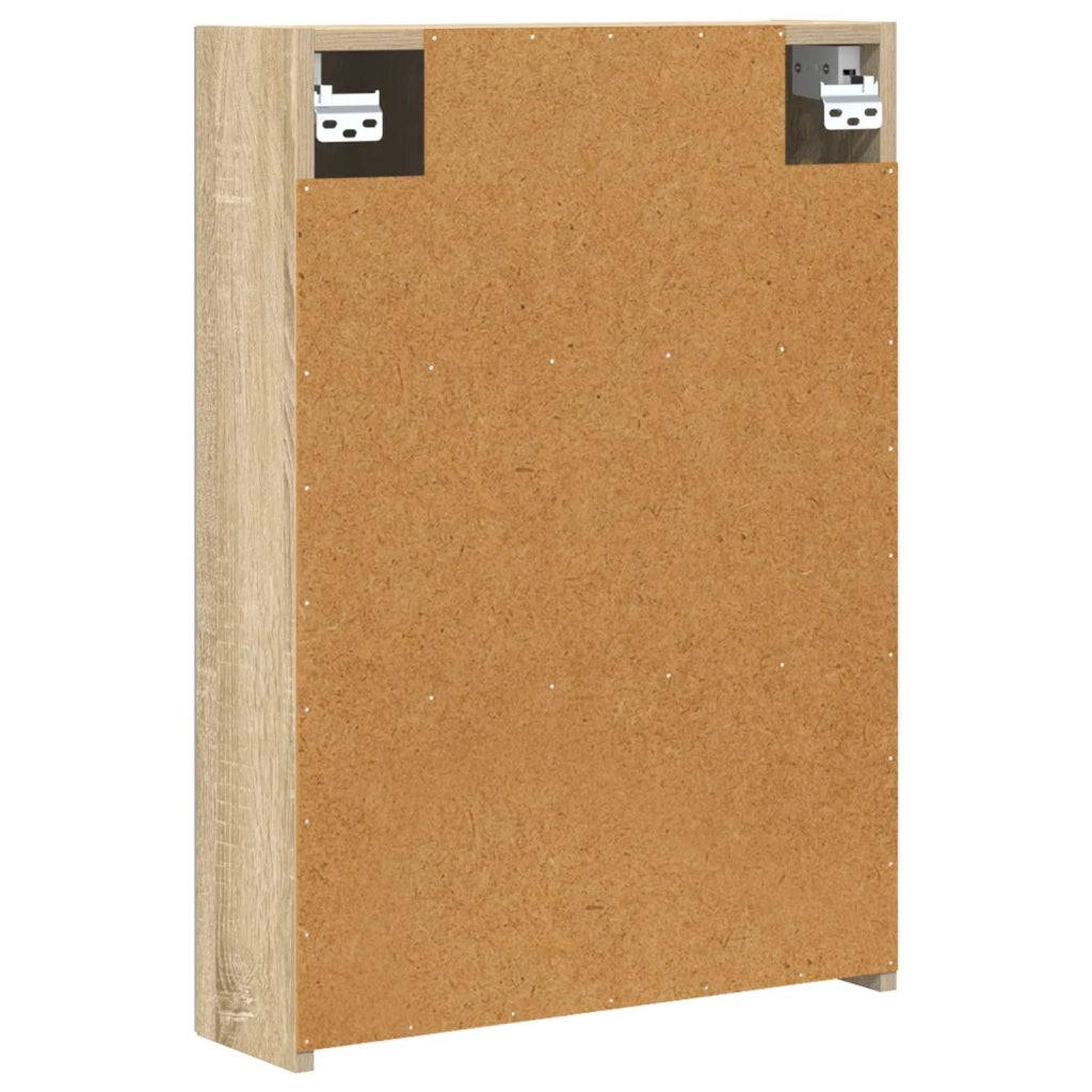 Mobiletto per specchio da bagno Rovere Sonoma 50 x 14,5 x 70 cm 889041
