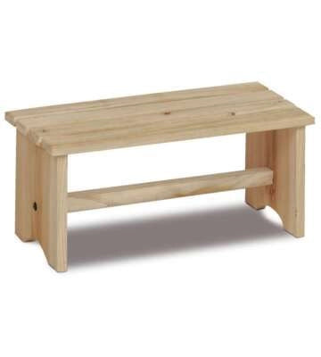 POGGIAPIEDI DI LEGNO NATURALE