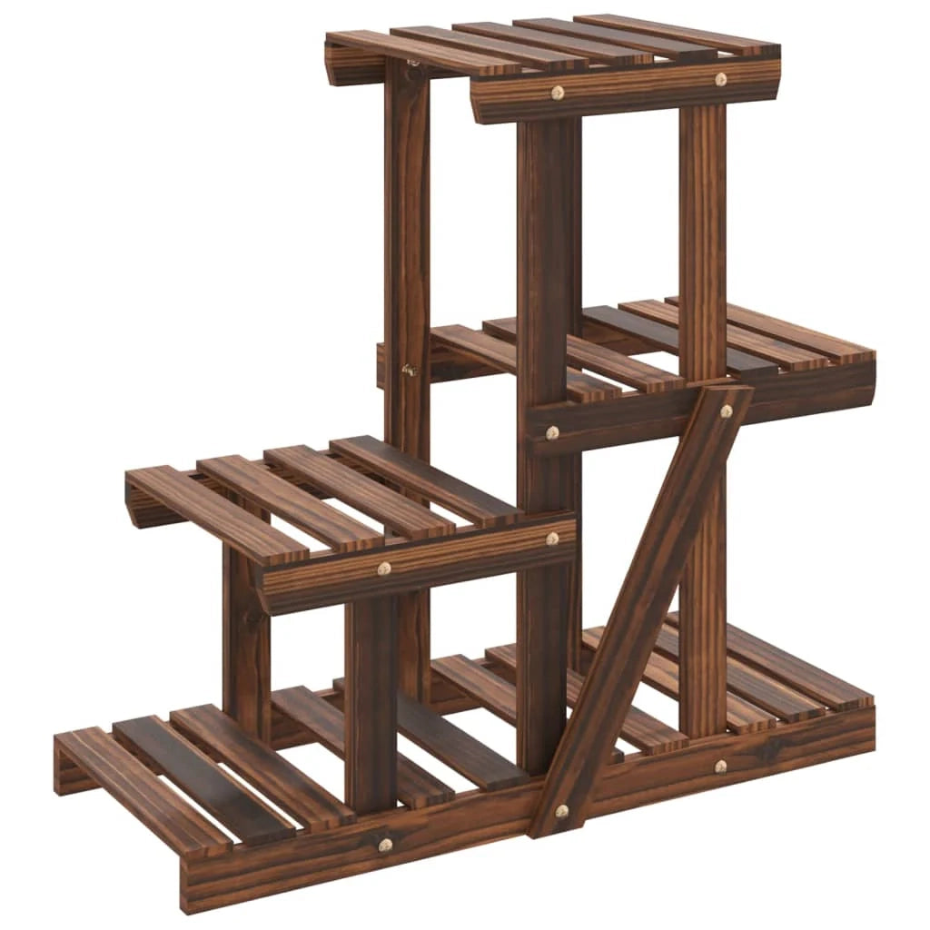 Portafiori/portapiante 58 x 25 x 51 cm legno massello di abete marrone 02_0045209