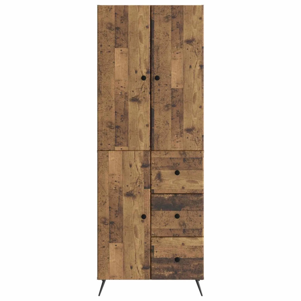 Set di armadi 2 pcs Legno antico Legno ingegnerizzato 3416905