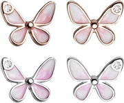 Decorazione per giardino in forma di farfalla premium - Set a due farfalle