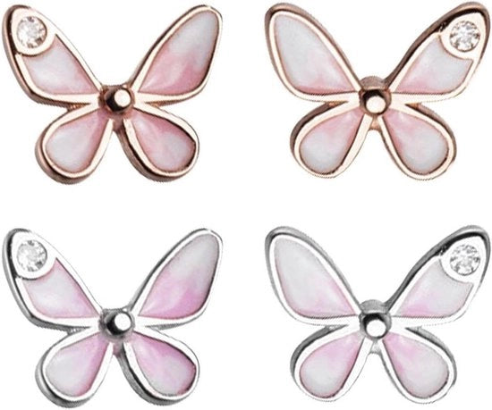 Decorazione per giardino in forma di farfalla premium - Set a due farfalle