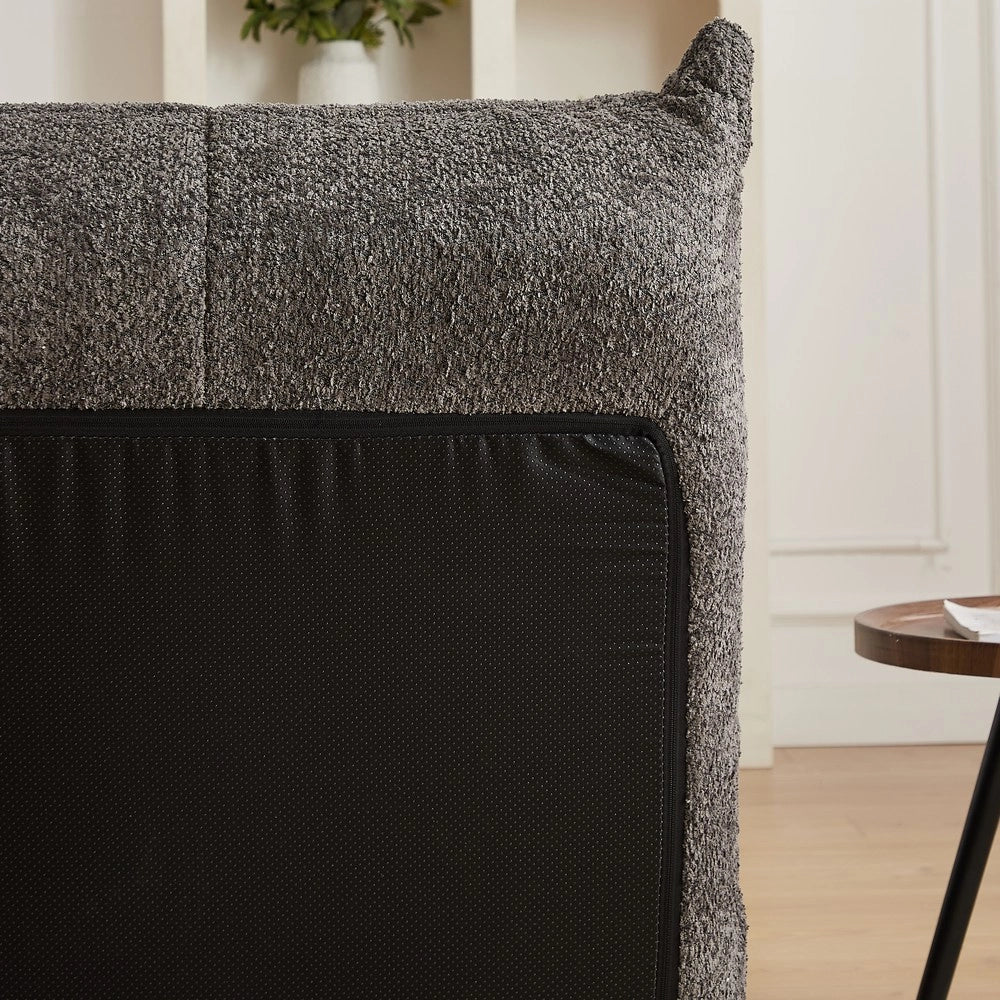 Divano Imbottito Armless ¨C Minimal ¨C Tessuto chenille, ideale per soggiorno camera ufficio