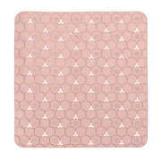 Tappeto bagno antiscivolo rosa 54x54 cm Maia