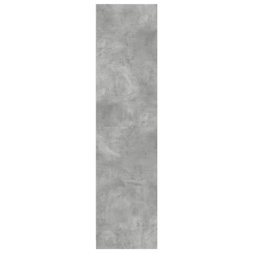 Armadio Grigio Cemento 30x50x200 cm in Legno tecnico 3307705
