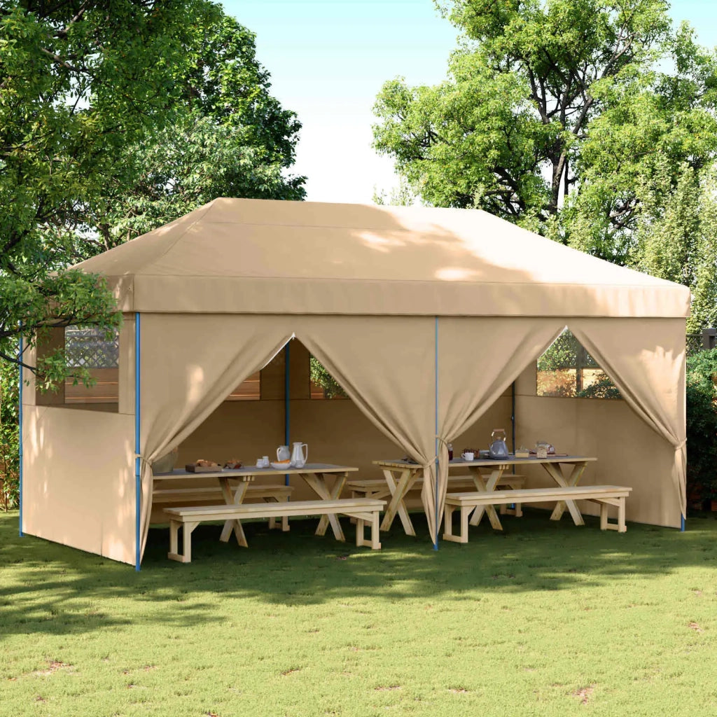 Tenda Party Beige 292 x 580 x 315 cm Tessuto Oxford 42023665