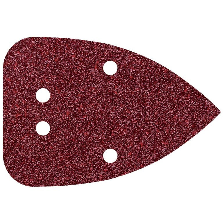 10 FOGLI ABRASIVI VELCRATI GR. 120 96X136MM