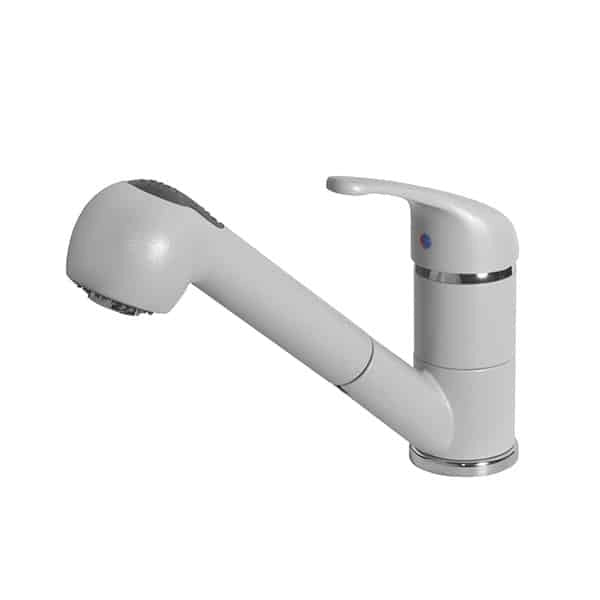 Rubinetto Miscelatore Cucina Elleci Venere Metaltek Grigio Aluminium MMKVEN79
