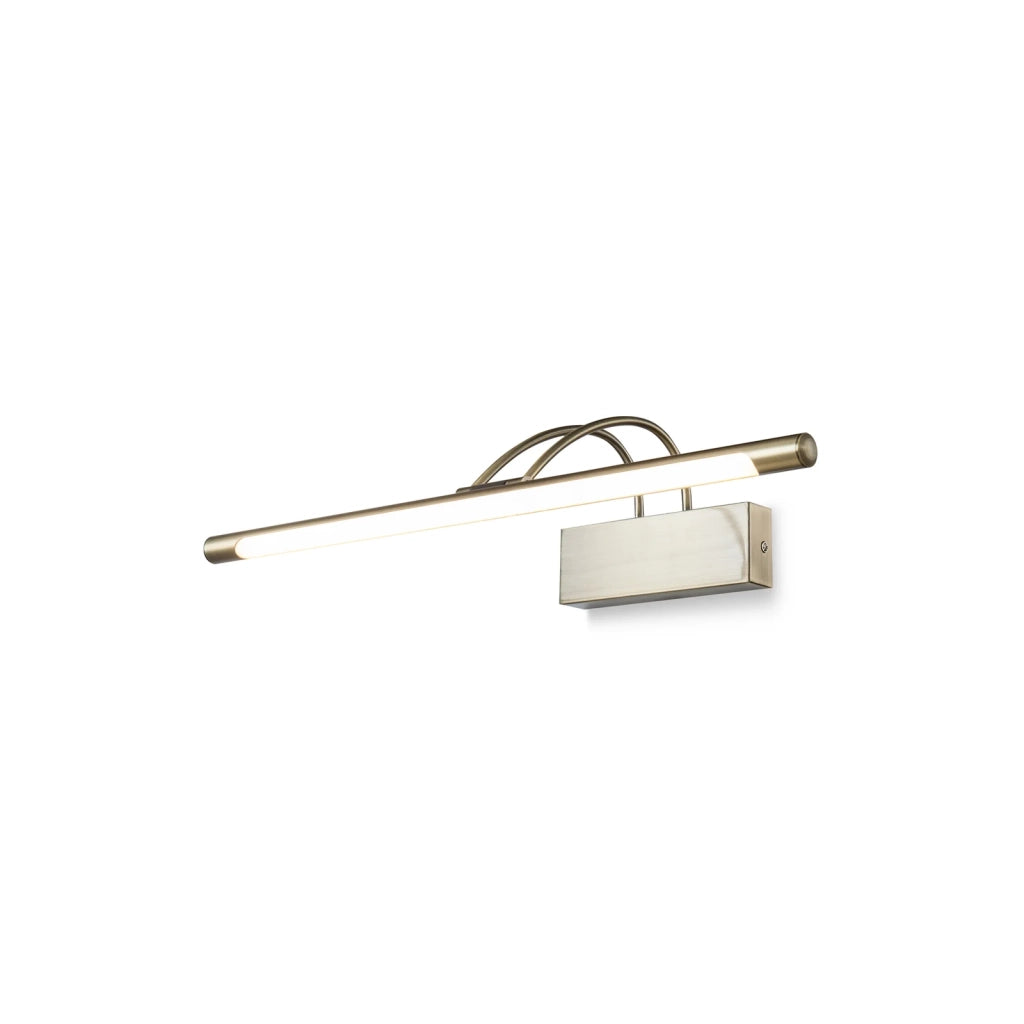 Maytoni Applique moderna Finelli 1 luce LED integrato bronzo metallo diffusore PC