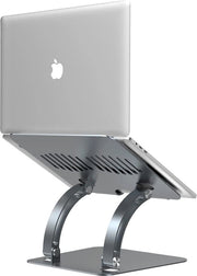 Supporto Ergonomico per Notebook Stand di Altezza Regolabile per Laptop - Tutti i Modelli da 10 a 16 Pollici in Grigio