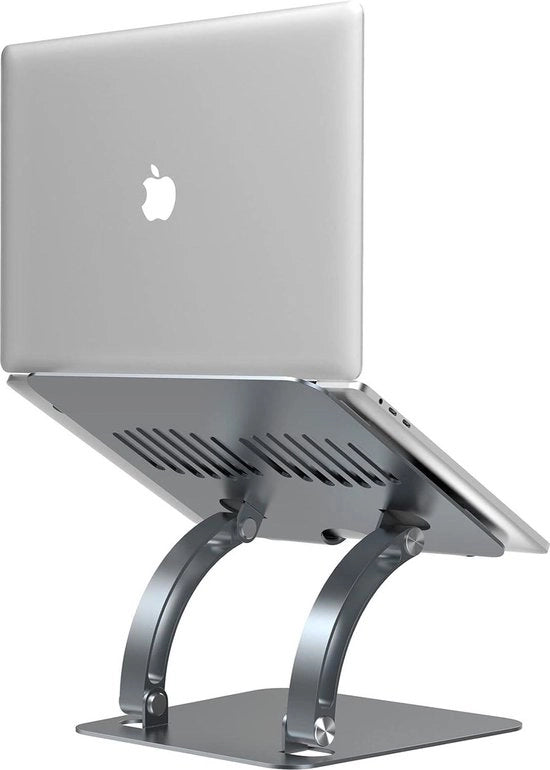 Supporto Ergonomico per Notebook Stand di Altezza Regolabile per Laptop - Tutti i Modelli da 10 a 16 Pollici in Grigio