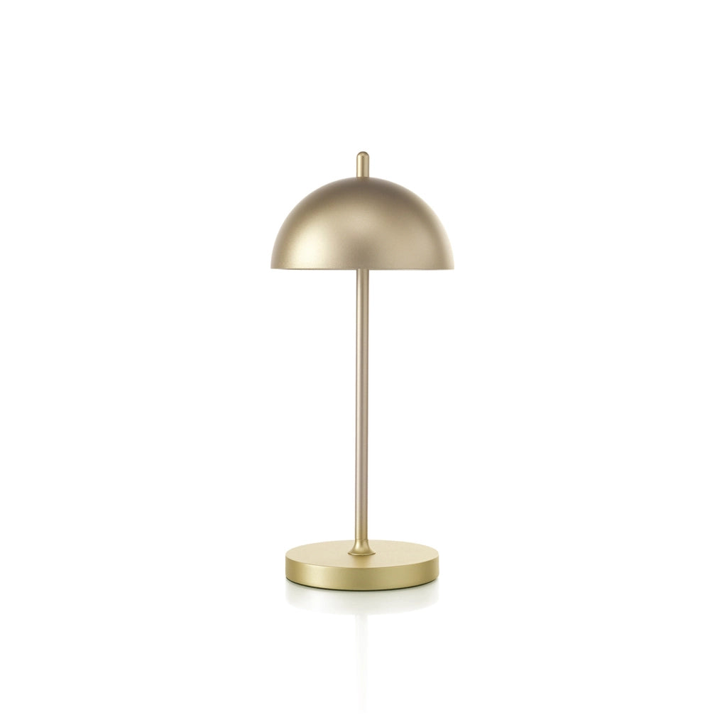 Lampada da tavolo ricaricabile DRAVEN oro